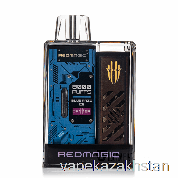 Vape Kazakhstan RedMagic Dagger 8000 Disposable Blue Razz Ice